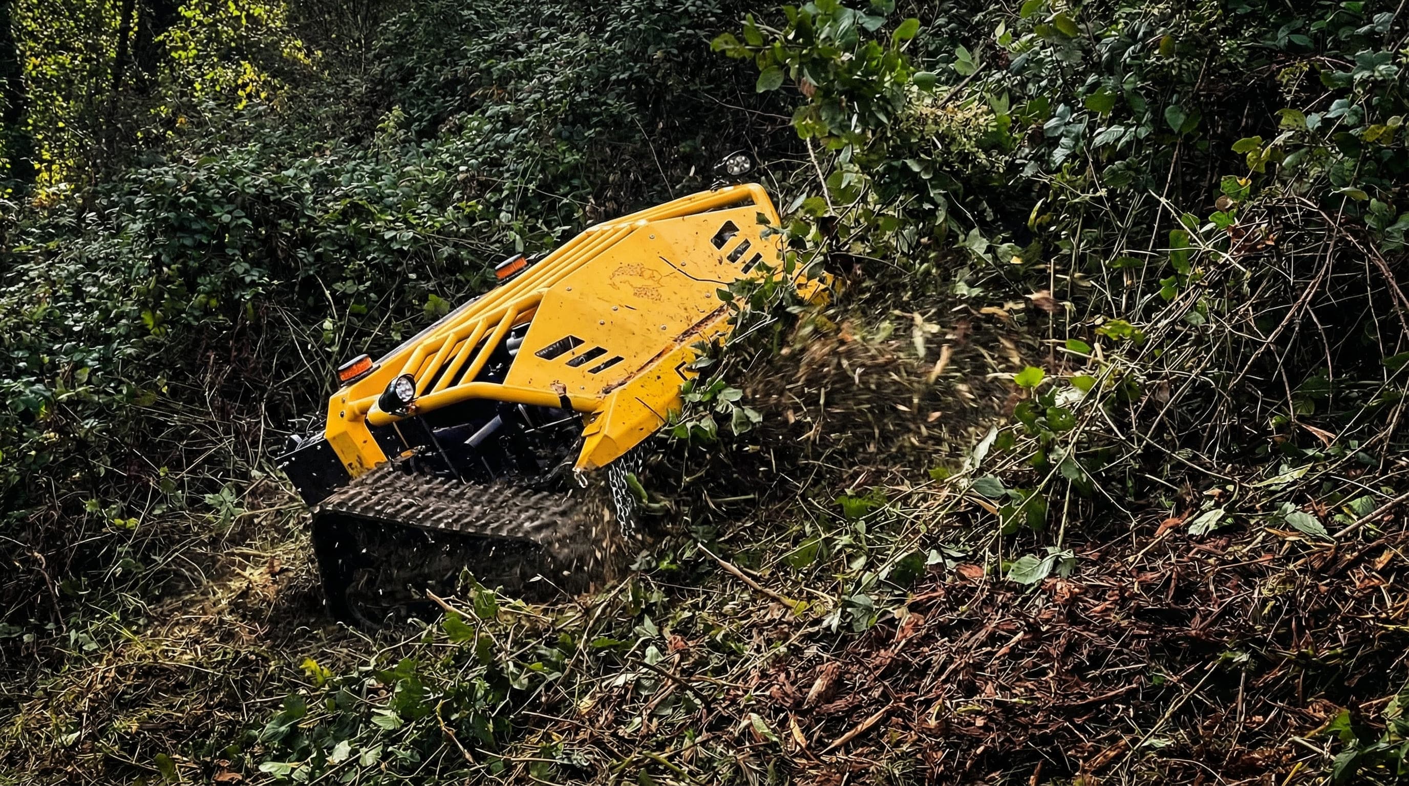 Débroussaillage intensif